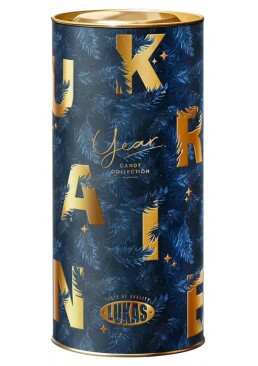 Новорічний подарунок Lukas "Патріотичний тубус",  600 г